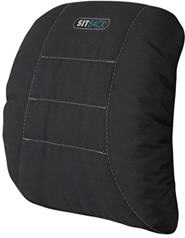 Sitback Neck Nackenstützkissen (Stoff schwarz)