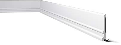 FD21 WALLSTYL Sockelleiste - 130 x 20 x 2000 mm - NOËL & MARQUET - eine Marke von NMC - Extrudiertes Polystyrol mit hoher Dichte