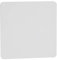 Schneider Electric Ultimate Screwless Flat Plate - Single Blank Plate, GU8410PW, Painted White