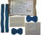 LEINA-WERKE 75100 Pflasterset 40-teilig, elastisch/wasserfest, blau