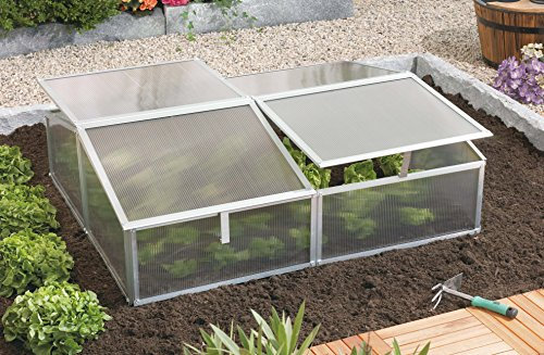 Gartenwelt Riegelsberger Frühbeet Gaia 2X, L120 x B101 x H39 cm
