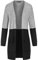 ONLY ONLQUEEN L/S Long Cardigan KNT Noos Gilet, Mélange de Gris Moyen/Rayures : Noir, XS Femme