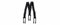 CCM Suspenders Senior Black Hosenträger