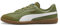 PUMA Unisex King 21 IT Soccer Shoe, Olive Green White, 38 EU