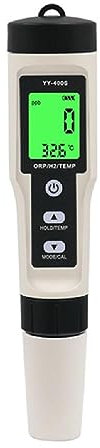 Meter Digital Meter 3 in 1 Multifunktions ORP/H2/TEMP Tester Digital Water Quality Tester Monitor Meter Pen Digital Water Meter for House ORP/H2/TEMP Meter with/Non Backlight Data Hold