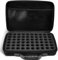 Retoo 60 Flaschen Tragetasche für ätherische Öle Nagellack-Aufbewahrungsbox Organizer Koffer Schminktasche Kosmetiktasche Reise Tragbare Schwarz Tragegriff