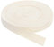 QUARKZMAN Schrägband, 1 Stück 11 Yard x 15mm - Baumwollstoffband, Rolle Schrägband für Kleidung, Accessoires, Taschen (Beige Weiß)