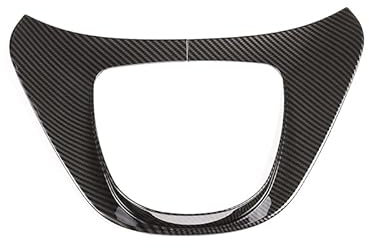 PIUGILH Mittelkonsolen Schaltblende Aufkleber für Mercedes Benz V-Klasse 2015 2016 2017 2018 2019 2020 Zubehör,ABS-Schalttafelabdeckung für die Mittelkonsole Auto Interior (Kohlefasermuster-schwarz)