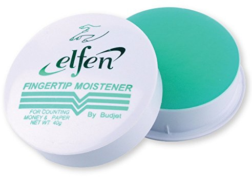 Elfen Odorless Non-Slip Counting Money Paper Acid Free 40 g. Fingertip Moistener