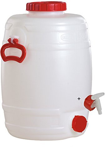 Graf Getränkefass Rund 30 Liter mit Auslaufhahn NW 10
