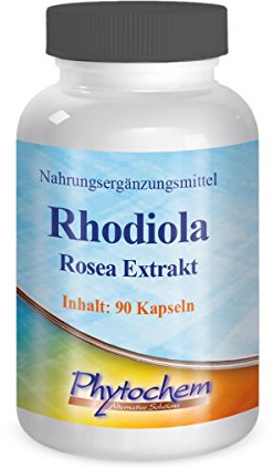 RHODIOLA ROSEA | 400 mg Rosenwurz Extrakt pro Kapsel | 90 Kapseln | Premium Qualität aus Deutschland