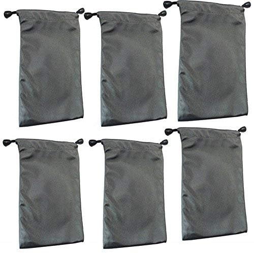 Vientiane Drawstring Aufbewahrungstasche,6 Stück Microfiber wasserdichtes Trockenbeutel,Stausack Kordel Lagerung Beutel für Mobiltelefonen, Kamera,Mobile Stromversorgung