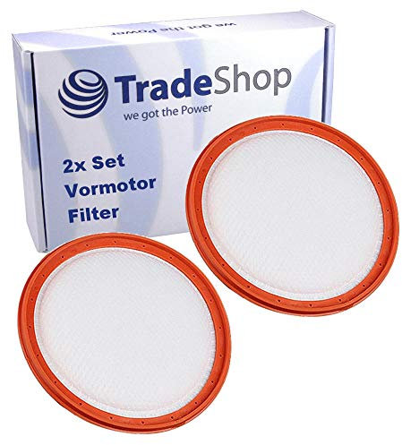 2x Vormotorfilter Motorschutzfilter Filter 15cm für Dirt Devil Black Label MC1 M3250 Dirt Devil Centec 2 M2288-0 M2288-1 M2288-2 M2288-3 M2288-3S M2288-4 M2288-5 M2288-6 M2288-7 M2288-8 M2288-9