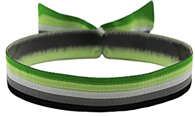 3x Aromantisch Armband Festival Bändchen CSD Pride Lgbt