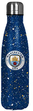 Forever Collectibles UK Premier League Fußball Manchester City Fan Thermofarbe Spritzer isoliert 500 ml Flasche