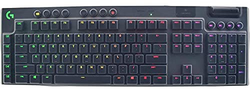 CASEDAO Tastaturabdeckung für Logitech G815 RGB mechanische Gaming-Tastatur, Logitech G915 kabellose mechanische Gaming-Tastatur, Logitech G815 G915 Gaming-Tastaturschutz, transparent