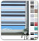 Rollmayer Doppelrollo Klemmfix ohne Bohren Klemmrollo Fensterrollo Duo Rollo Sonnenschutzrollo Zebrarollo Seitenzugrollo für Fenster und Tür (Weiß Grau Graphit - 55 x 150 cm - BxH)