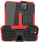 PIXFAB Shockproof Case For Apple iPhone 13, Hybrid [Tough] Rugged Armor Protective Cover, Phone Case Cover With Built-in [Kickstand For Apple iPhone 13 (6.1) - Red