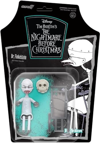 SUPER7 - Nightmare Before Christmas W2 DR FINKELSTEIN Reaction FIG