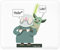 Tapis de Souris Aspect Cuir Game of Geek Hodor Yoda Game of Thrones Star Wars 1 Humour - 22 x 18 cm