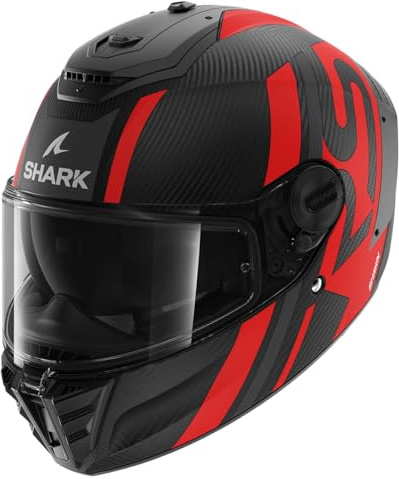 SHARK, Full-Face Motorcycle Spartan RS Carbon Mat Shawn DAR, M