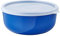 Mepal – Ciotole cucina Lumina – Contenitori alimenti con coperchio adatti per frigo, freezer, forno a vapore e microonde – Contenitore plastica con coperchio – 1500 ml – Vivid blue