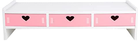 LIFKOME 1pc Computer Monitor Riser Stand for Ergonomic Height Board Desktop Organizer Storage Space for Home Office and Study