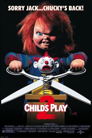 Chucky - Child's Play 2 - Druck Plakat Film Poster - Größe 61x91,5 cm