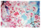 texpot 2 Stück Platzdeckchen 30 x 45 aus 100% Polyester Kirschblüten rosa