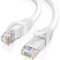 ikbc Cable Ethernet 5 Metros, Cat 6 Alta Velocidad Cable de Red Interior Cable RJ45, 23AWG Gigabit Cable LAN 5m Largo Cable Internet, UTP 250MHz Impermeable Cable Wifi para PS5/4 Rúter Modem (5 Clips)