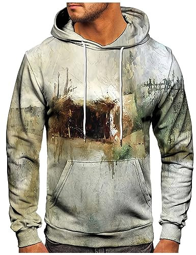 Poloshirts Für Herren Herren Herren Hemd Langarm Cardigan Herren Jacke Herren Pullover & Strickjacken Für Herren Tshirt Herren Geburtstagsgeschenk Für Männer Rollkragenpullover Herren(5-White,L)
