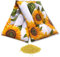 Bouillotte Micro-Onde - Coussin Chauffant Micro Onde - Non parfumé - Bouillotte Sèche - Farce aux Graines de Millet Bio - Alternative au Bouillotte Noyau de Cerise 45x13cm(Maggie Amarillo)