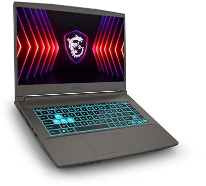 MSI Thin A15 B7UC-048IT Ordinateur portable de jeu 15,6 Full HD 144 Hz, AMD Ryzen 5 7535HS, Nvidia RTX 3050 4 Go GDDR6, 16 Go DDR5, 512 Go SSD PCIe4, WiFi 6E, Win 11 Home [disposition garantie et