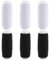 6Pcs Elastic Sewing Thread 25m Each Elastic Thread for Shirring Sewing Shearing Strong Stretch Polyester Cord for Sewings Machine Knitting Clothes Jewelly DIY Shirring Making (Black White)