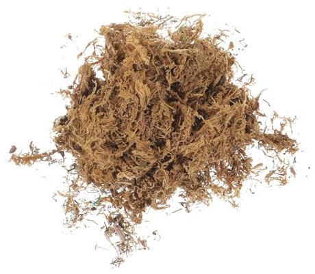 CAXUSD 1tasche Beutel Künstliches Dekomoos Braun Plastisches Moos Für DIY Bastelprojekte Wanddeko Und Pflanzenarrangements Wetterfestes Kunstmoos Für Innen Außenbereich Dekoration Für