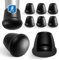 8 Pezzi Gommini per Sedie, Rotondi Tappi in Silicone per Gambe Delle Sedie, Proteggi Gambe per Mobili, Elastiche, per Mobili Sgabelli Tavoli Divani Sedia da giardino (Ambito di applicazione16-19mm)