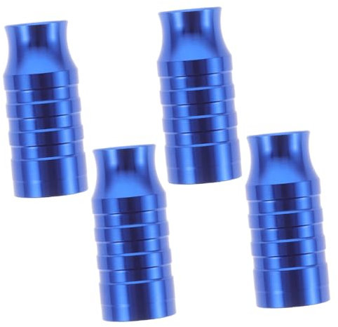 BELLIFFY 4 Stück Radlichthalter Aus Aluminiumlegierung Schnellspann-radnabe-lichterhalter Bruchfest Langlebigkeit