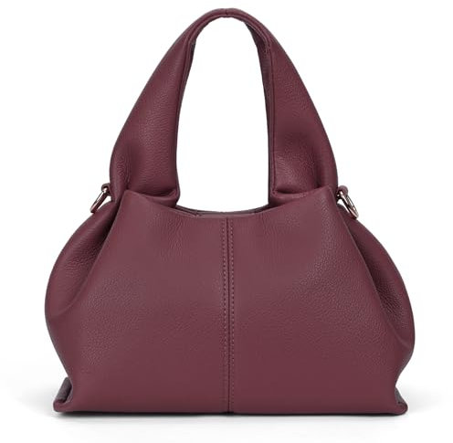 ACUYE Sac fourre-tout en cuir synthétique pour femme, sac à main avec bandoulière réglable, style Y2K, pour l’automne, 23cm