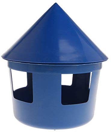 HVRFJXI Für Taubenfutterautomat Kein Abfall Langlebig Automatischer Geflügelfutterspender Hausdesign Mit Abdeckung Geflügelfutterbehälter Sand