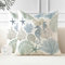 Miuyunya 2er Set Outdoor Kissen 45x45 cm Wetterfest Blau Maritim Kissenbezug Frühling Sommer Wasserfest Kissenbezüge Retro Seestern Hippocampus Sofa Dekokissen Kissenhülle für Garten Sofakissen