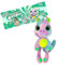 Bizak Bubble Pops, Peluches Mágicos Que multiplican su tamaño x5, Proceso emocionante y Olor a Chicle, 12 Diferentes Animales con Aroma y patitas Stem, Capibara Menta (64492004-8)