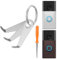 3pcs Video Doorbell Key Replacement Tool & Doorbell Screwdriver Compatible with Ring Battery Doorbell(2024 Release), Stainless Secure Removal Key Tool, Doorbell Camera Opening Key Tool