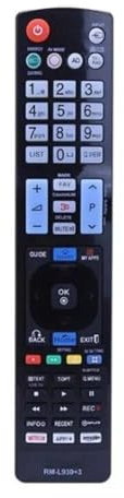 XINFUTE Nuovo RM-L930+3 adatto per LG Smart LCD Netflix TV Telecomando AKB73756565 AKB74115502