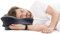 DONAMA Almohada Cervical, Almohada Ergonómica Memoria para Soporte de Cabeza/Cuello, Almohada Cervicales y Cuello Adecuado para Daormir Boca Arriba, Boca Abajo y de Lado, 63x38x9/14 cm, Gris Oscuro