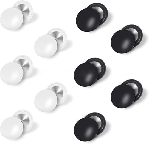 8/10 Stück Marathons Lätzchen Clips Sichere Race Bib Number Fasteners for Runners Lightweight and Reusable Magnets Field Run Supplies