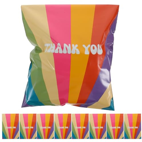 SEWACC 100stücke Pack Versandtaschen Aus Poly Für Verpackungsmaterial Mit Klebestreifen Für Einfachen Verschluss Und Reißfest Für Kleidung Und Kleine Unternehmen