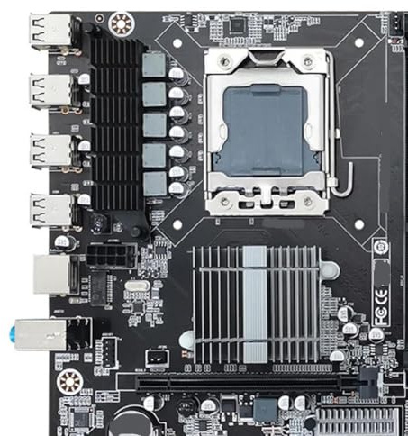 Motherboard-Kit X58 LGA 1366 DDR3 Dual-Channel-Unterstützung E5640 32 GB RAM USB 2.0, kompatibel mit Desktop-Computern