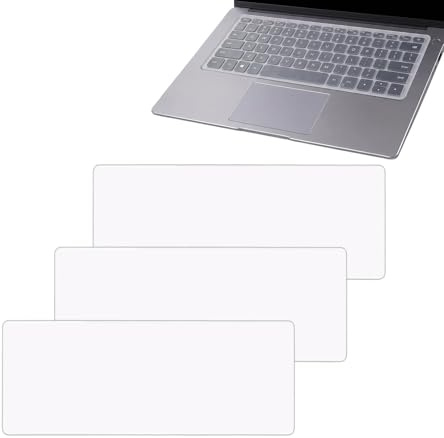 Protector de teclado para ordenador portátil, 3 unidades, universal, 36,5 x 13,5 cm, funda de silicona transparente para portátil de 15 a 17 pulgadas, funda de teclado lavable, protección contra el