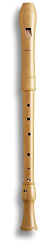 Mollenhauer 2466 Canta Tenor-Blockflöte Deutsch mit Doppelloch Birnbaum hell Natur-Holz - Tenorblockflöte inkl. Etui, Wollwischer, Fettdöschen, Grifftabelle und Pflegeanleitung
