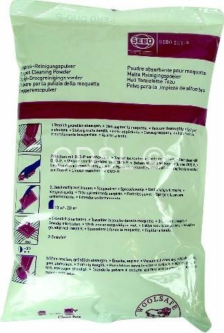 Sebo CA061 Duo P Carpet Cleaning Powder, 500gm Sachets